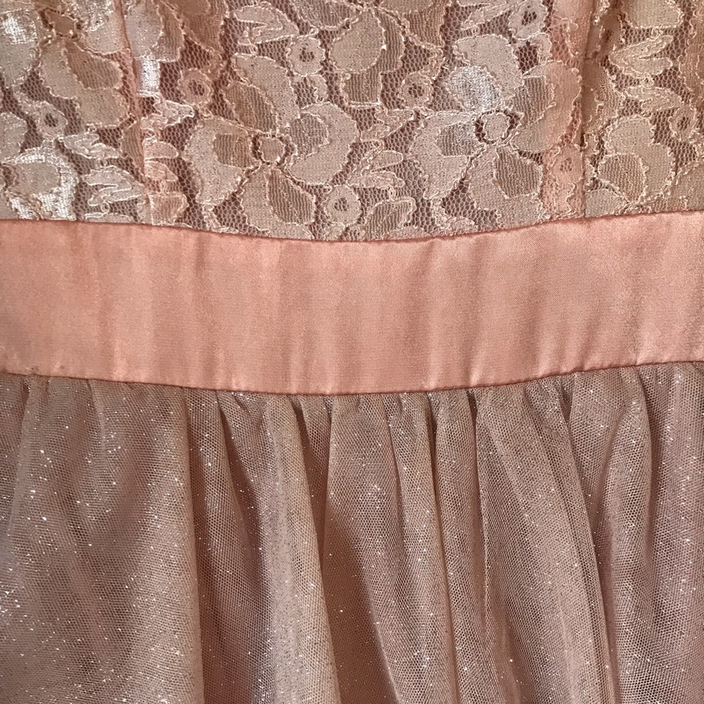 Blush Pink Prom Dress - Picture 4 of 5